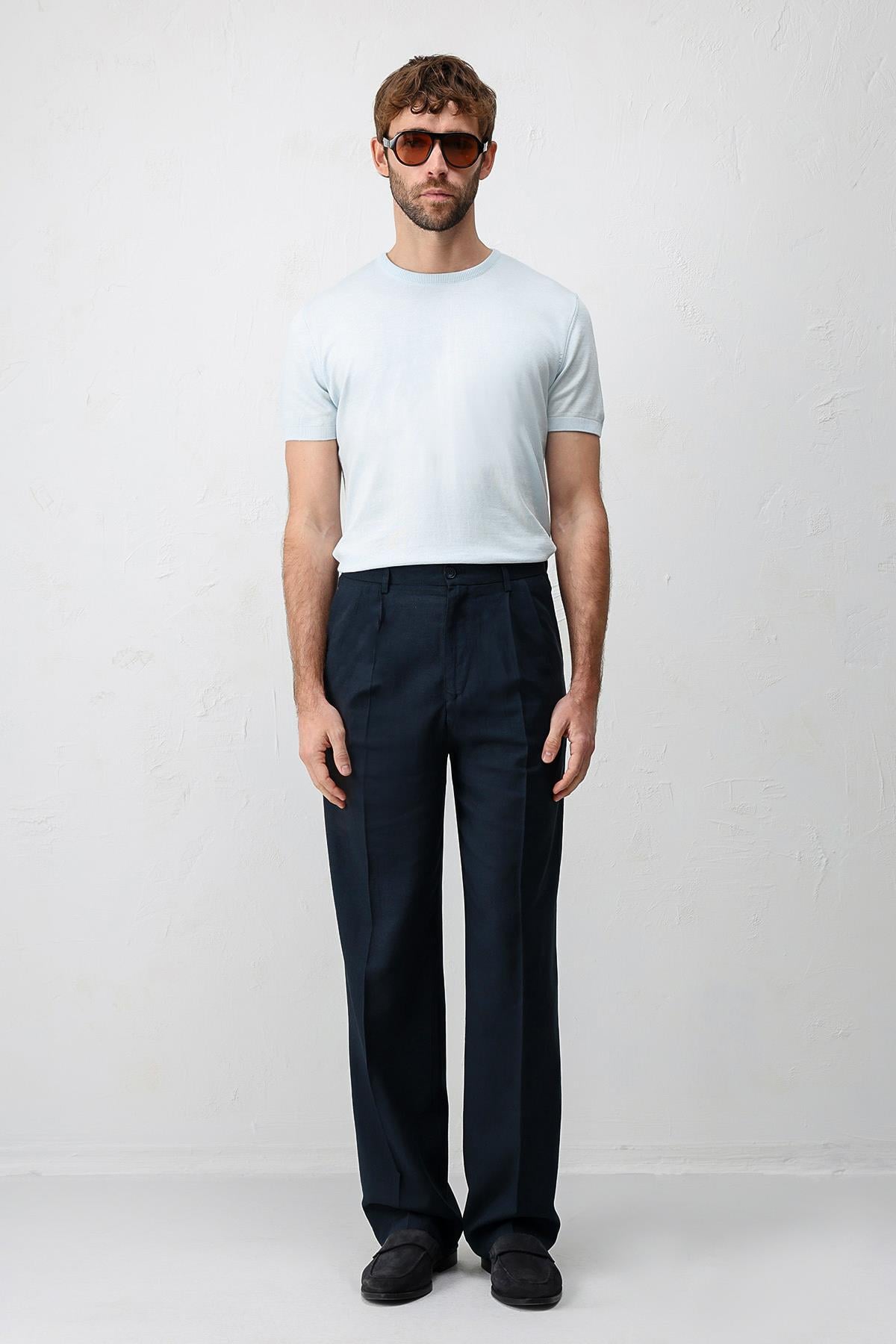 Antioch Bebe Mavi Comfort Slim Triko T-Shirt