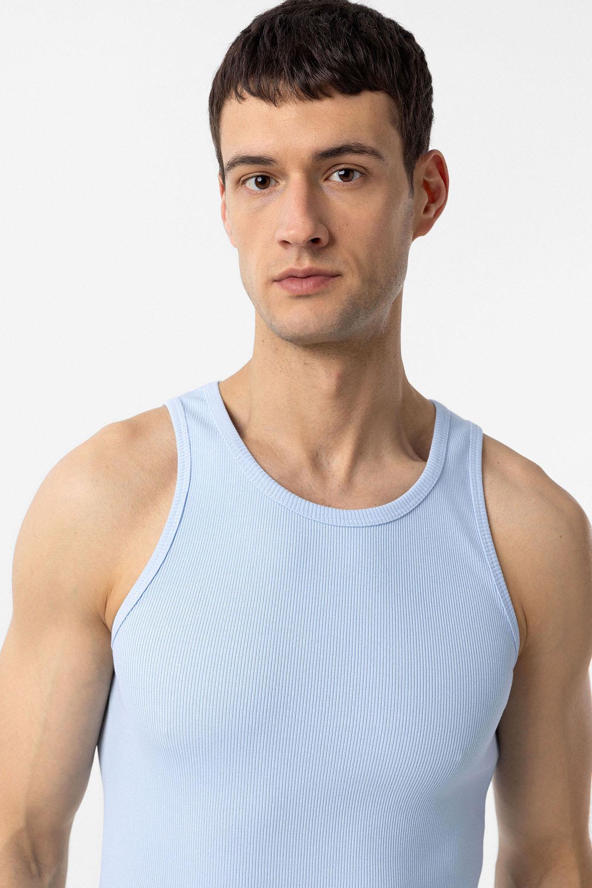 Antioch-Bebe Mavi Slim Fit Erkek Atlet-Atlet-3-Milagron.com