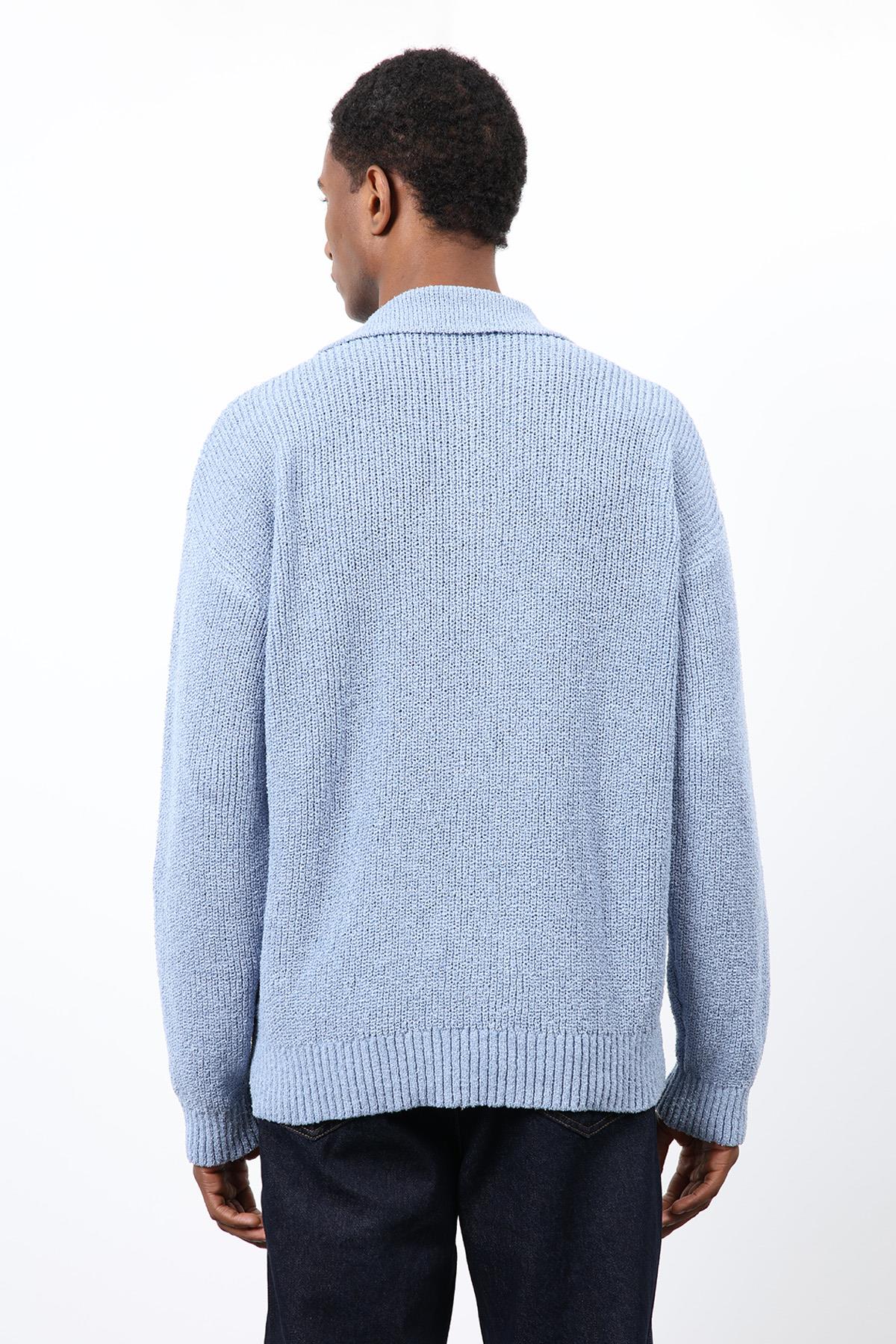 Antioch-Bebe Mavi örme Triko Erkek Hırka-Hırka-8-Milagron.com