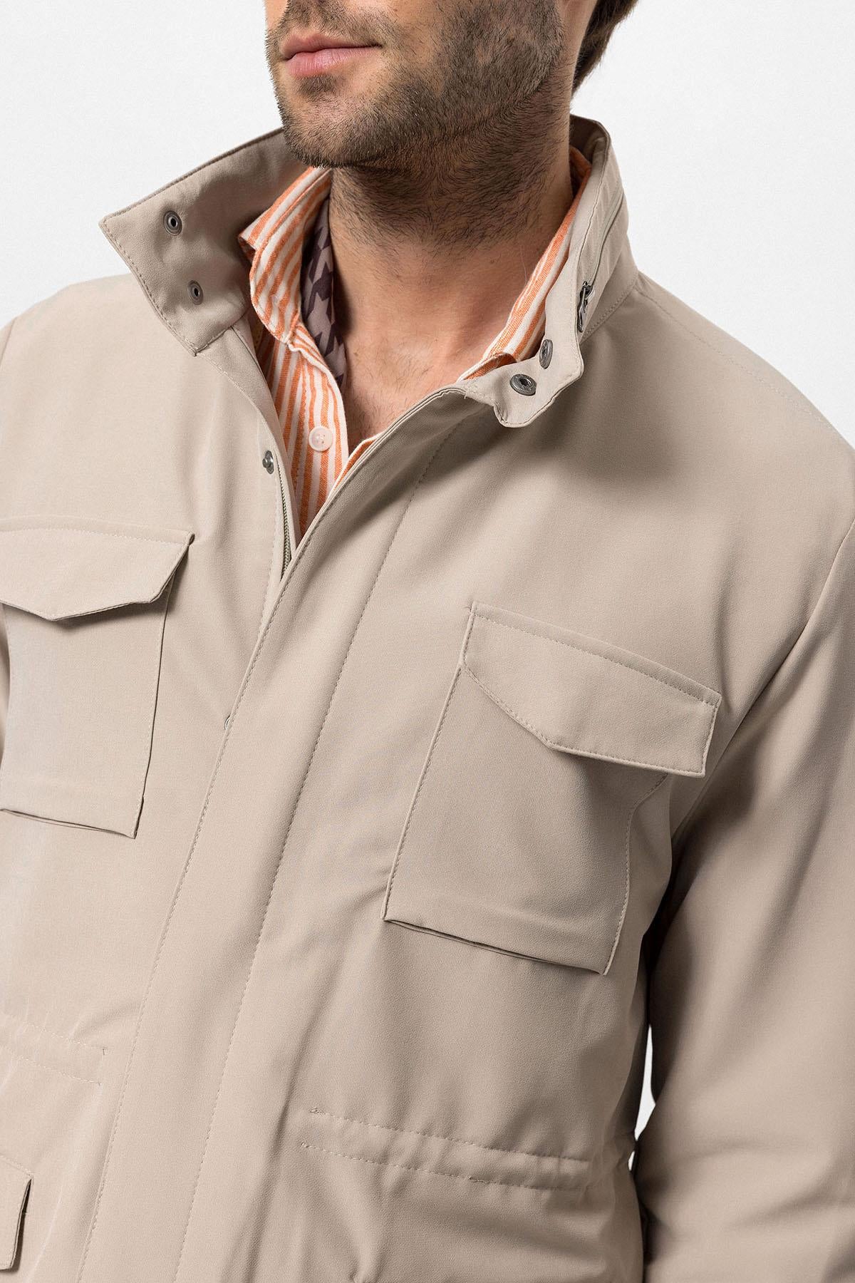 Antioch-Bej Dik Yaka Safari Erkek Mont-Mont-5-Milagron.com