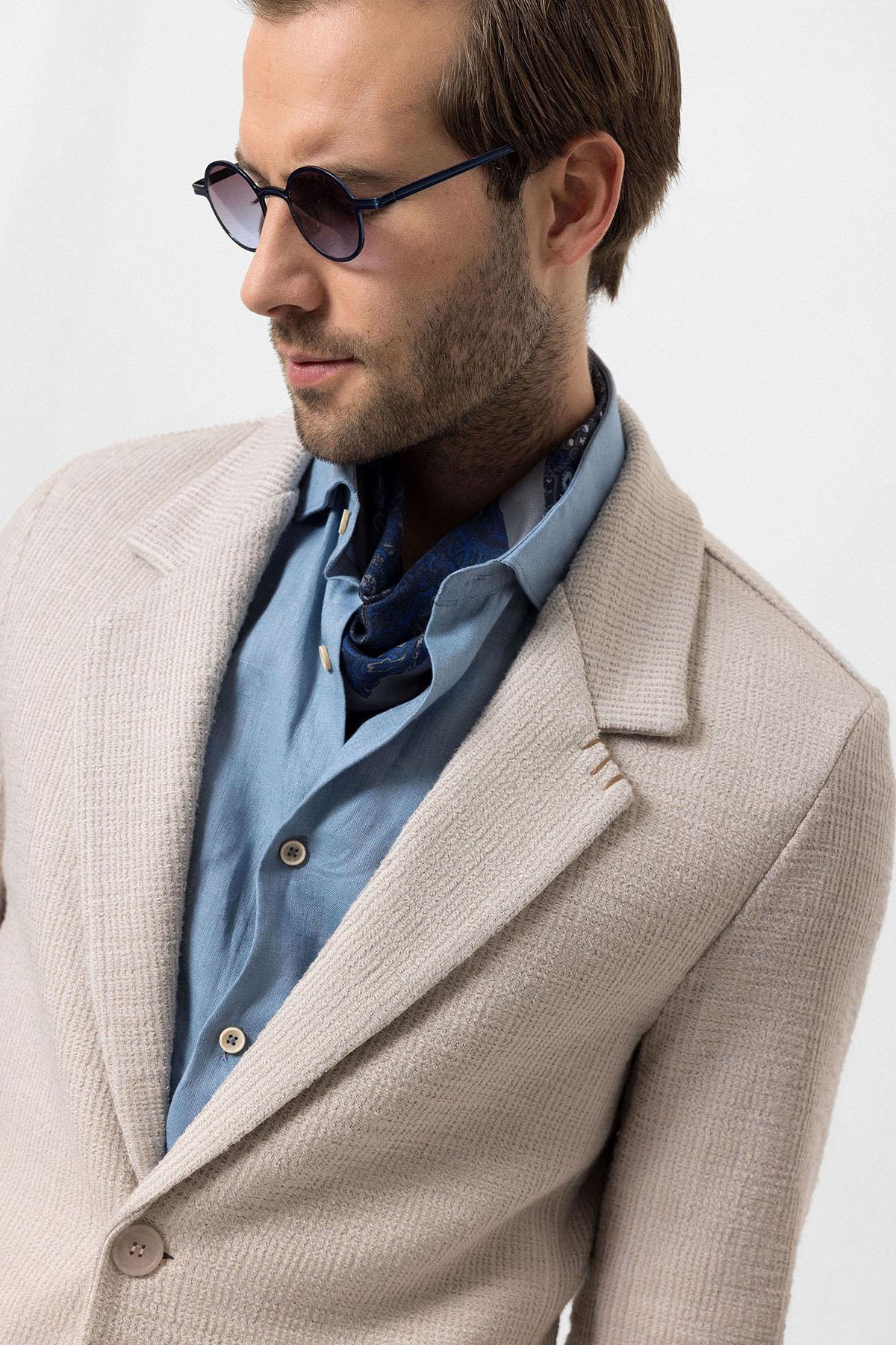 Antioch-Bej Dokulu Astarsız Erkek Ceket-Ceket-6-Milagron.com