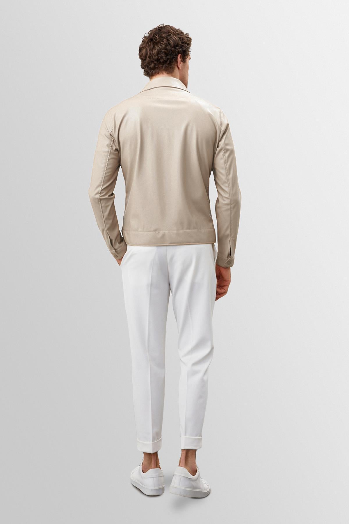 Antioch-Bej Fermuarlı Suni Deri Mont-Mont-6-Milagron.com