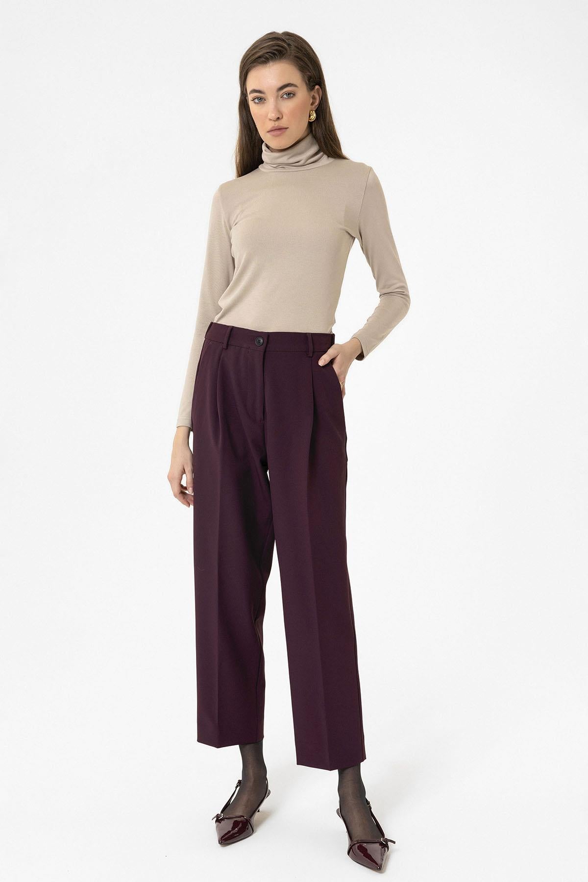 Antioch-Bej Kadın Boğazlı Triko Kazak-Kazak & Triko-4-Milagron.com