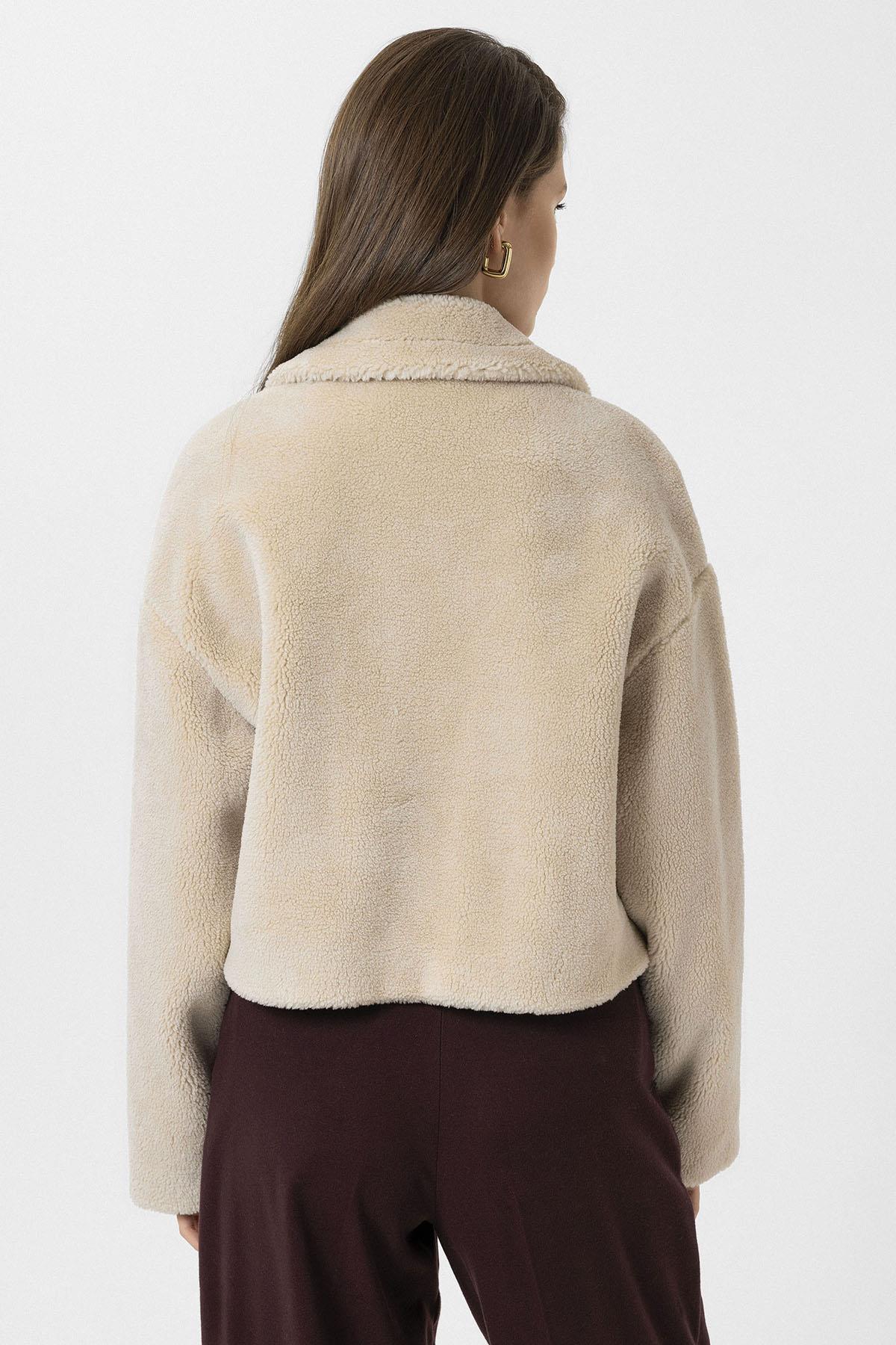 Antioch-Bej Kadın Yumuşak Dokulu Mont-Mont-5-Milagron.com