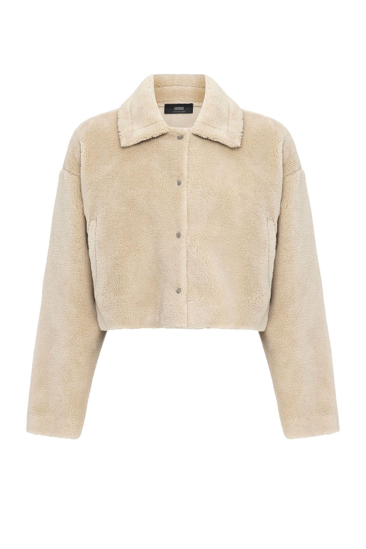 Antioch-Bej Kadın Yumuşak Dokulu Mont-Mont-6-Milagron.com