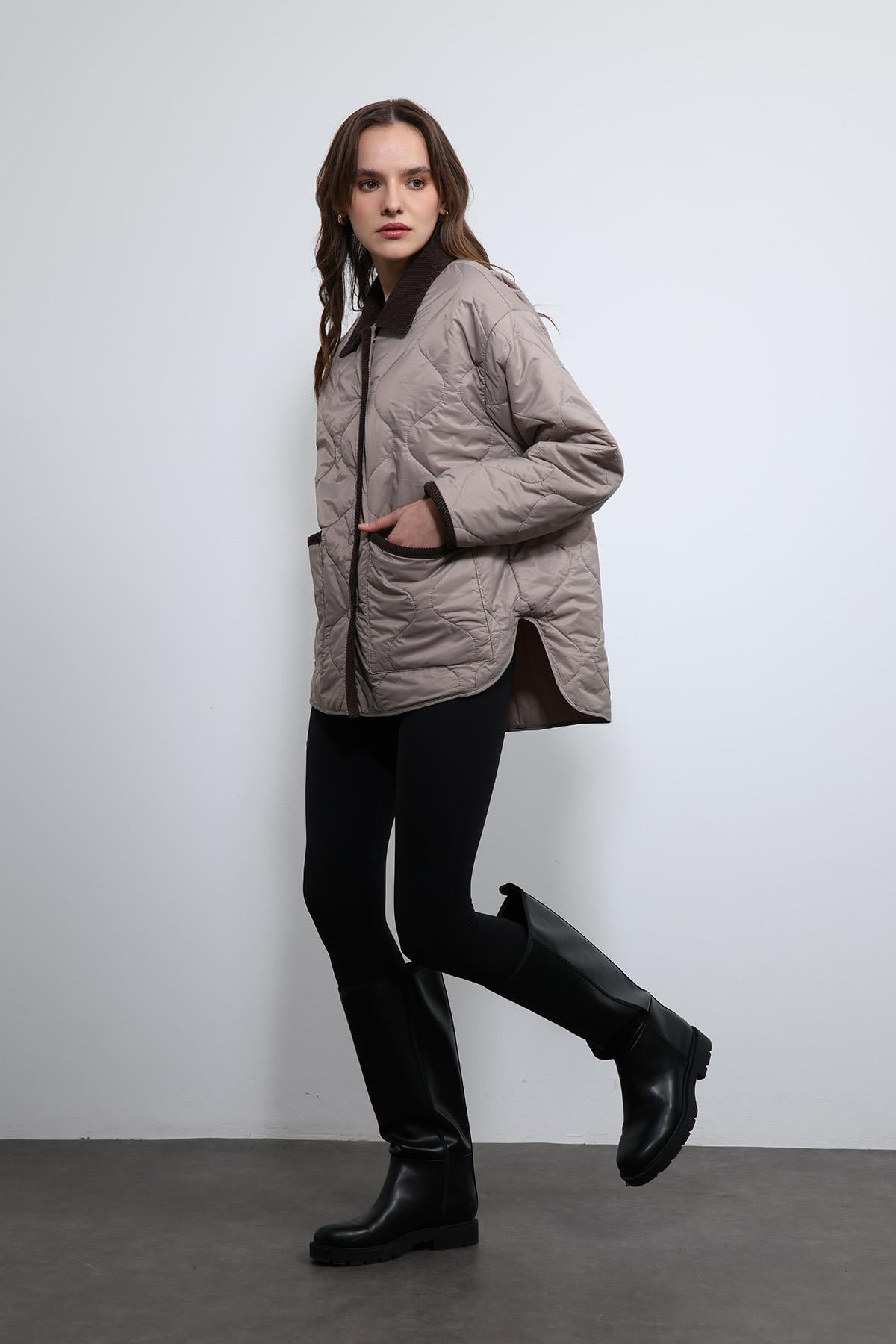 Antioch-Bej Kontrast Yaka Desenli Mont-Mont-2-Milagron.com