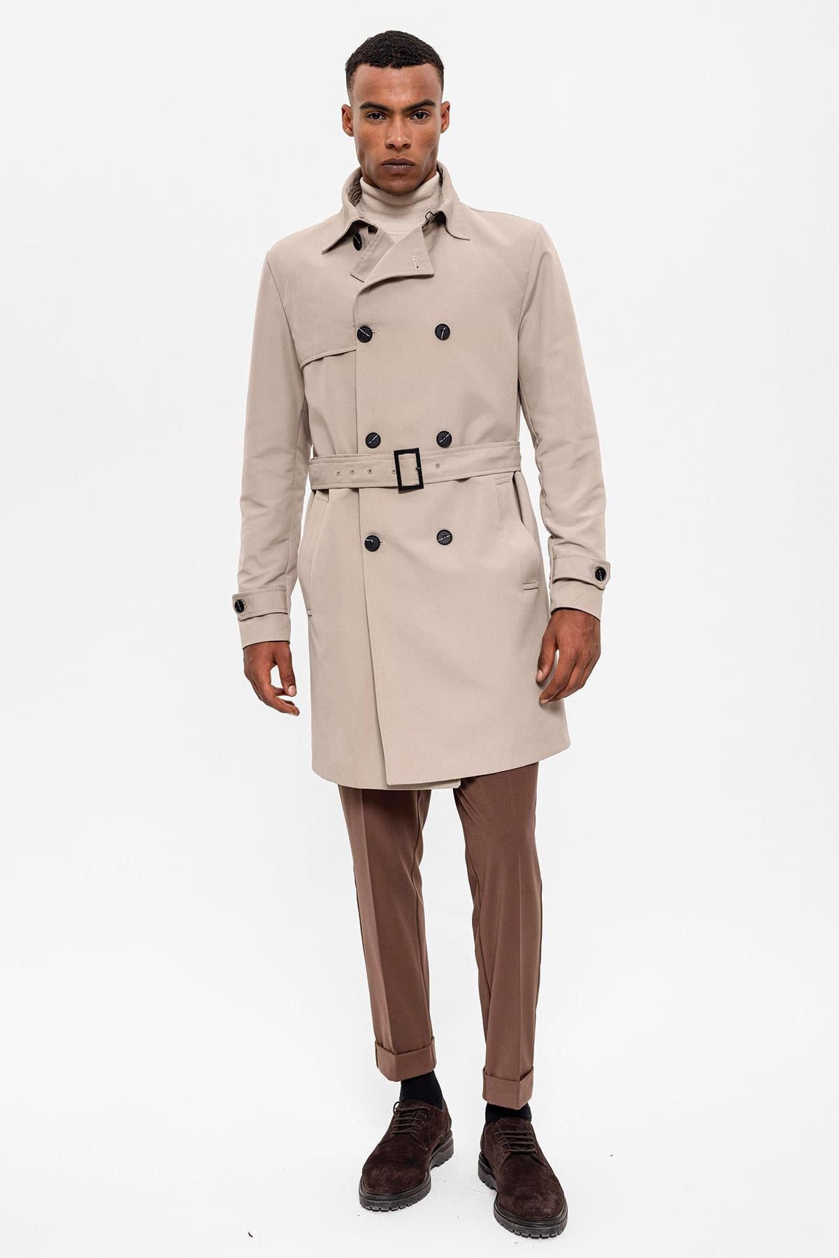 Antioch-Bej Kuşaklı Kruvaze Trençkot-Trençkot-2-Milagron.com