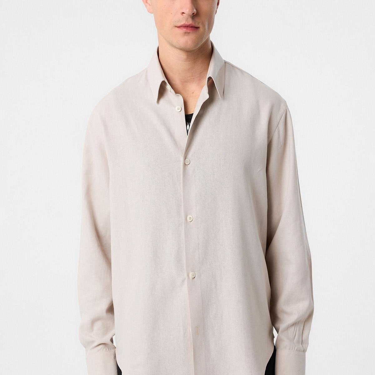 ANT Antioch Bej Relax Fit Modal Fabric Men's Shirt - Walthamstow main image 0