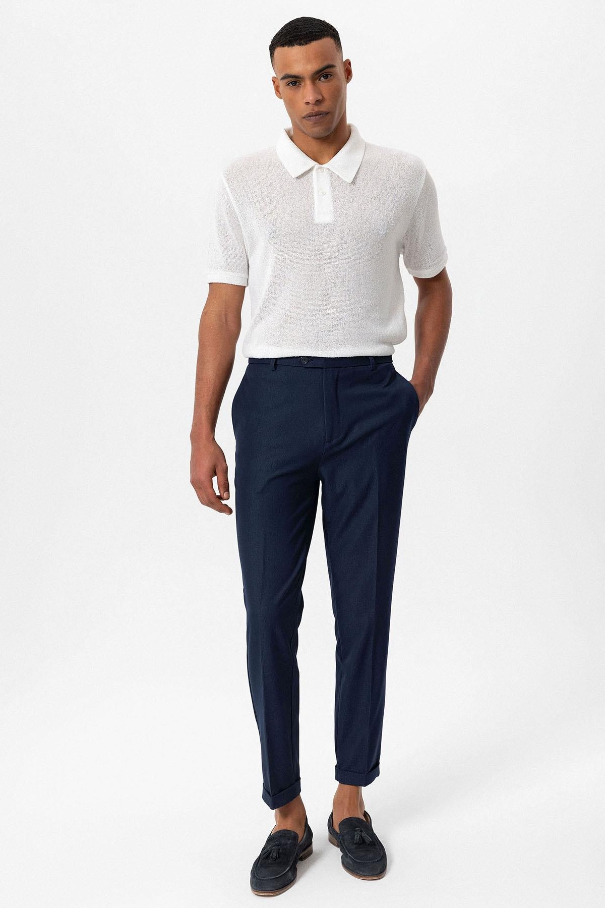 Antioch-Beyaz Polo Yaka örme Erkek T Shirt-T-Shirts-2-Milagron.com