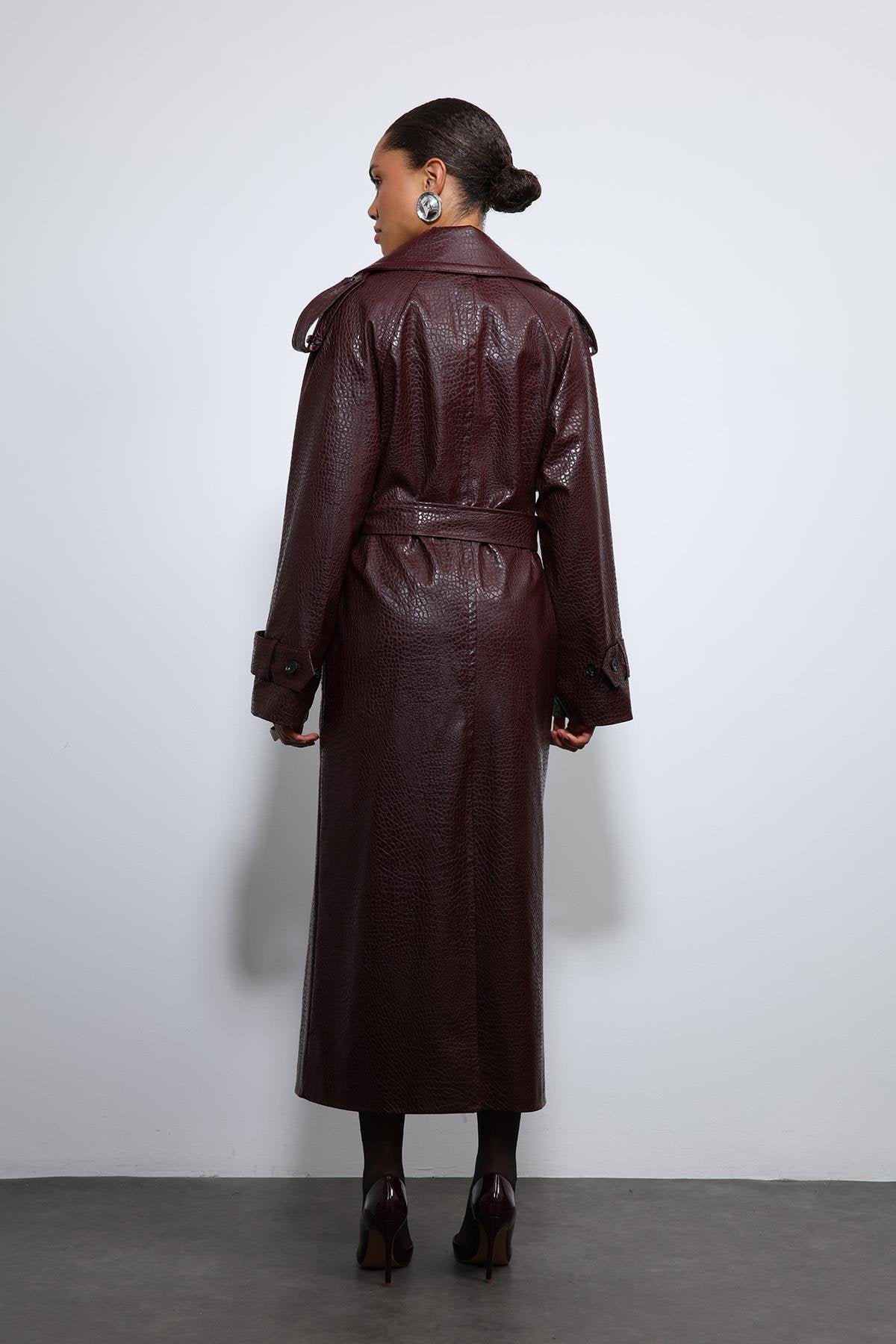 Antioch-Bordo Dokulu Suni Deri Trençkot-Trençkot-14-Milagron.com