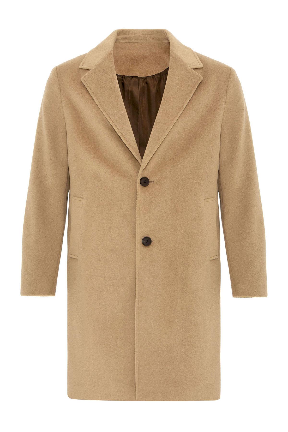 Antioch-Camel Dokulu Erkek Kaban-Kaban-5-Milagron.com