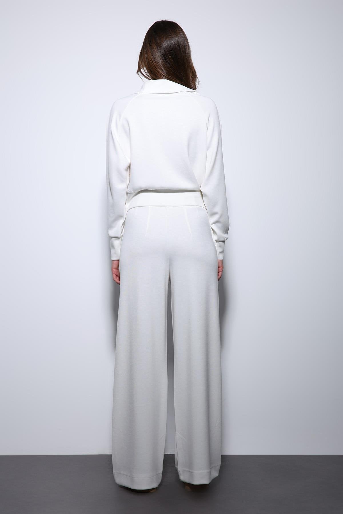 Antioch-Ekru Fermuarlı Kadın Eşofman Takım-Takım-8-Milagron.com