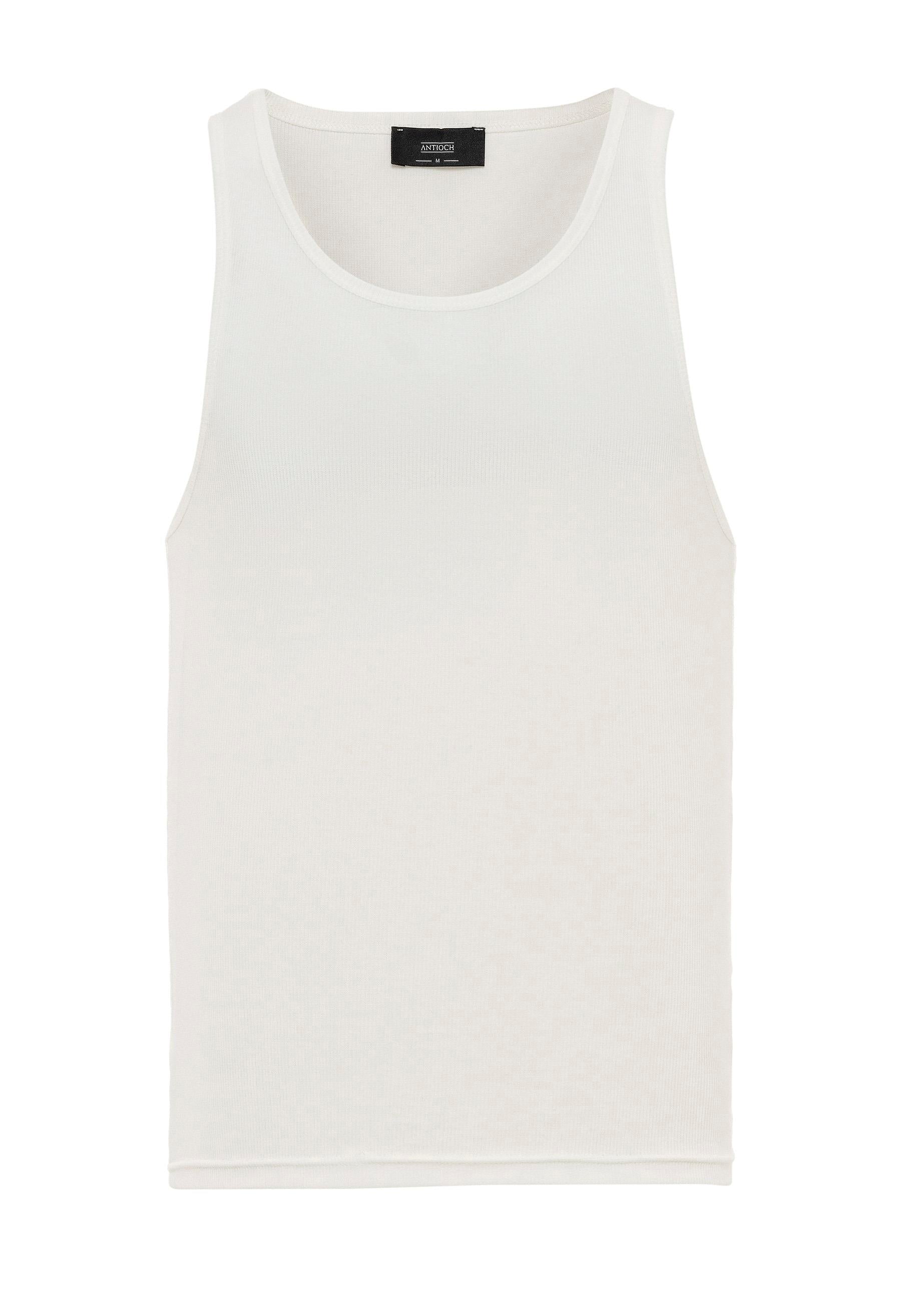 Antioch-Ekru Slim Fit Erkek Atlet-Atlet-6-Milagron.com