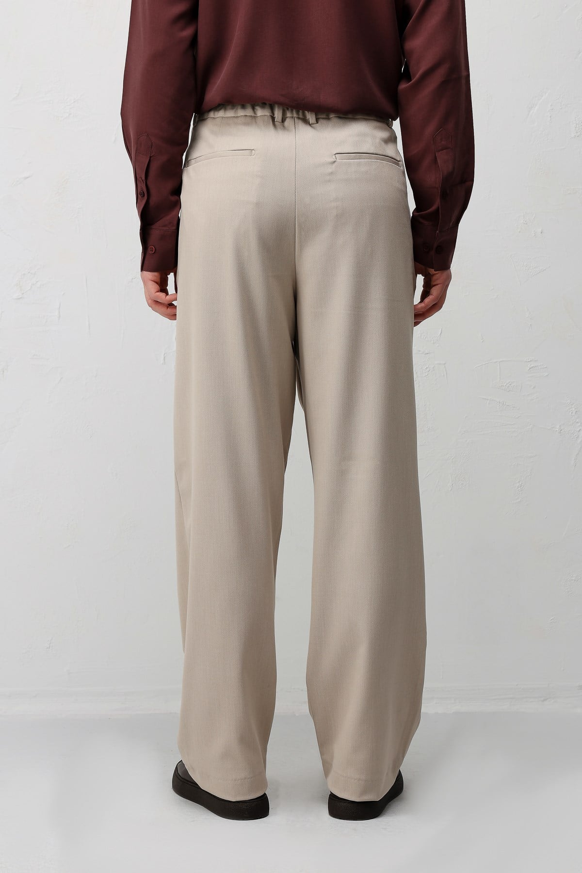 Antioch Bej Relaxed Fit Erkek Pantolon
