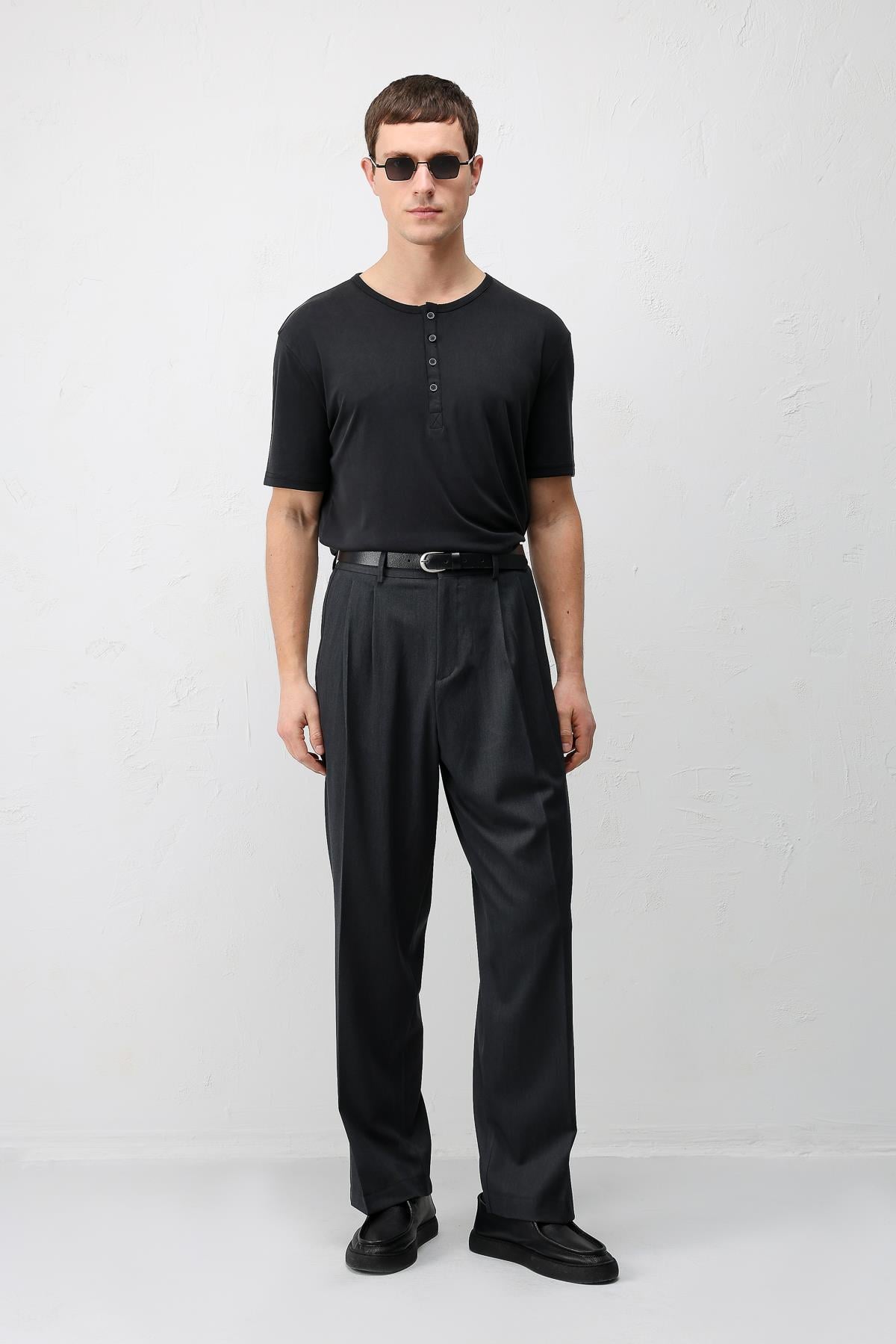 Antioch Füme Relaxed Fit Erkek Pantolon