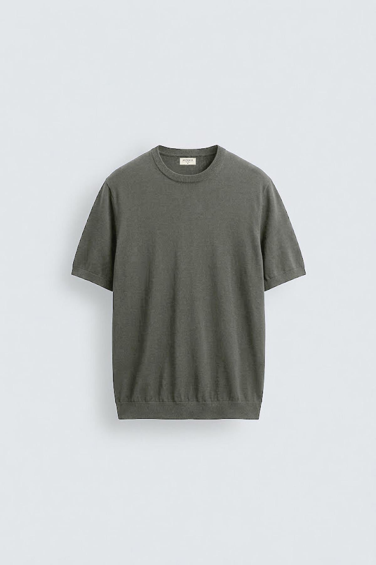 Antioch Haki Comfort Slim Triko T-Shirt