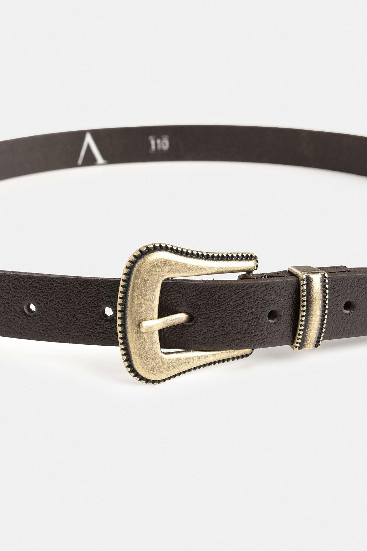 Antioch-Kahve Erkek Deri Kemer-Kemer-4-Milagron.com