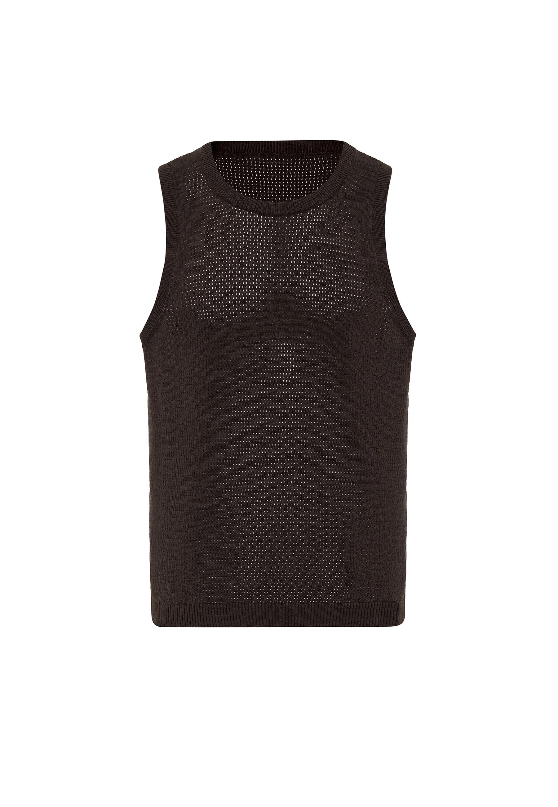 Antioch-Kahve Örme Dokulu Erkek Atlet-Atlet-5-Milagron.com