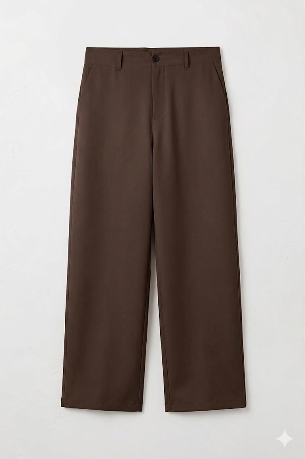 Antioch Kahve Relaxed Fit Erkek Pantolon