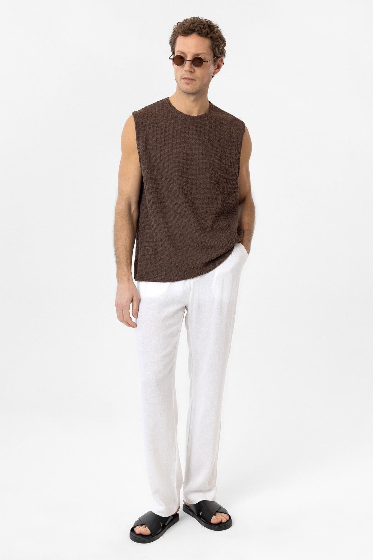 Antioch-Koyu Kahve Dokulu Erkek Atlet-Atlet-2-Milagron.com