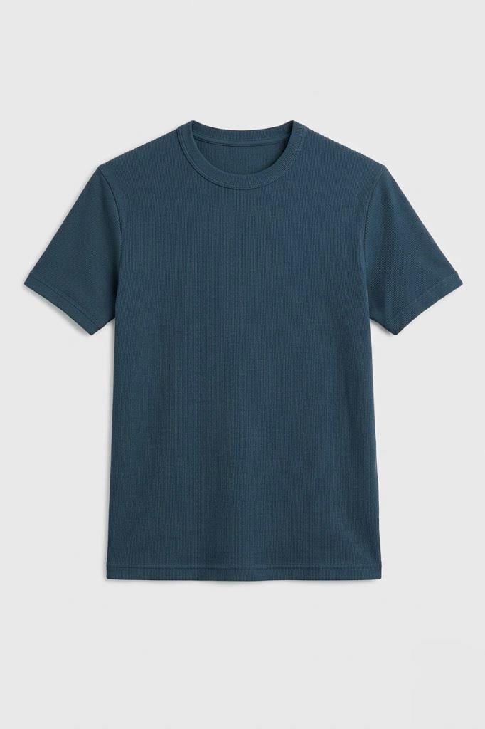 Antioch Lacivert Dokulu Erkek T-Shirt