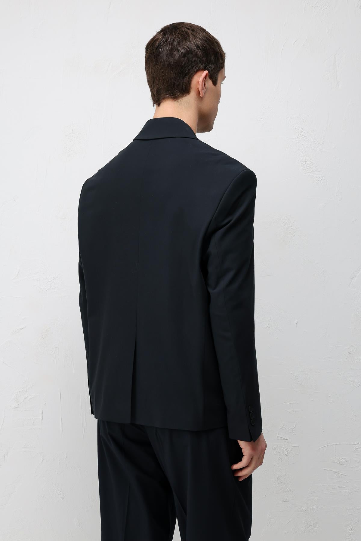 Antioch Lacivert Relaxed Fit Erkek Blazer Ceket