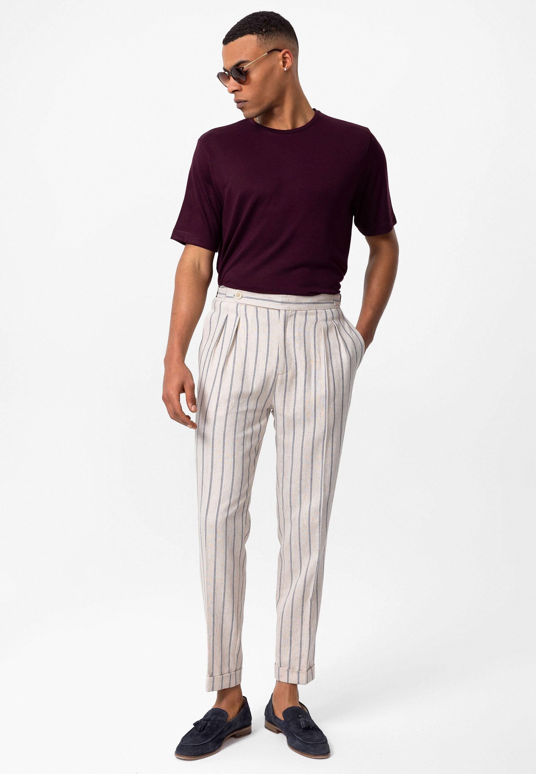 Antioch-Mürdüm Bisiklet Yaka Regular Fit Erkek T Shirt-T-Shirts-2-Milagron.com