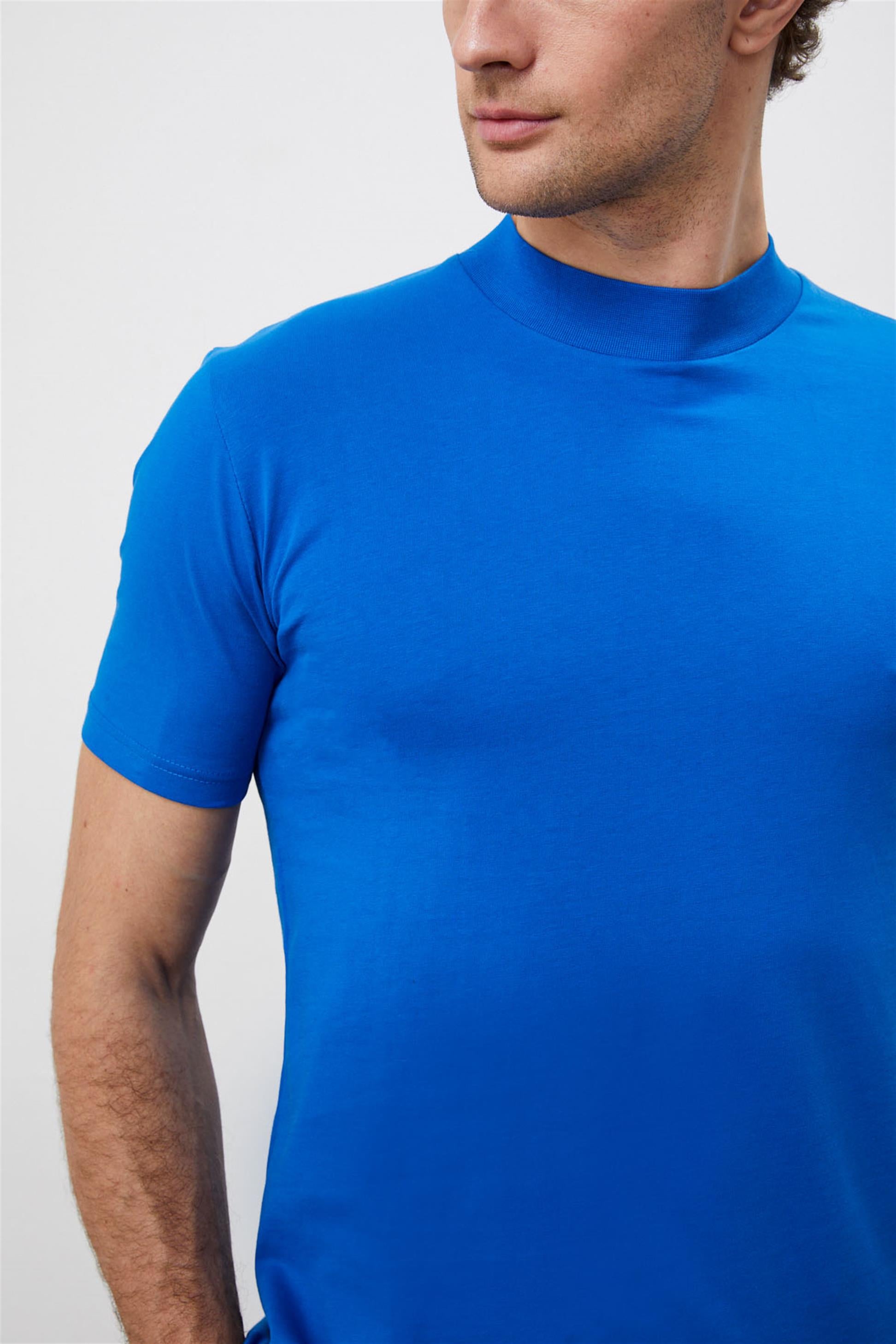 Antioch-Saks Slim Fit Basic T Shirt-T-Shirts-4-Milagron.com
