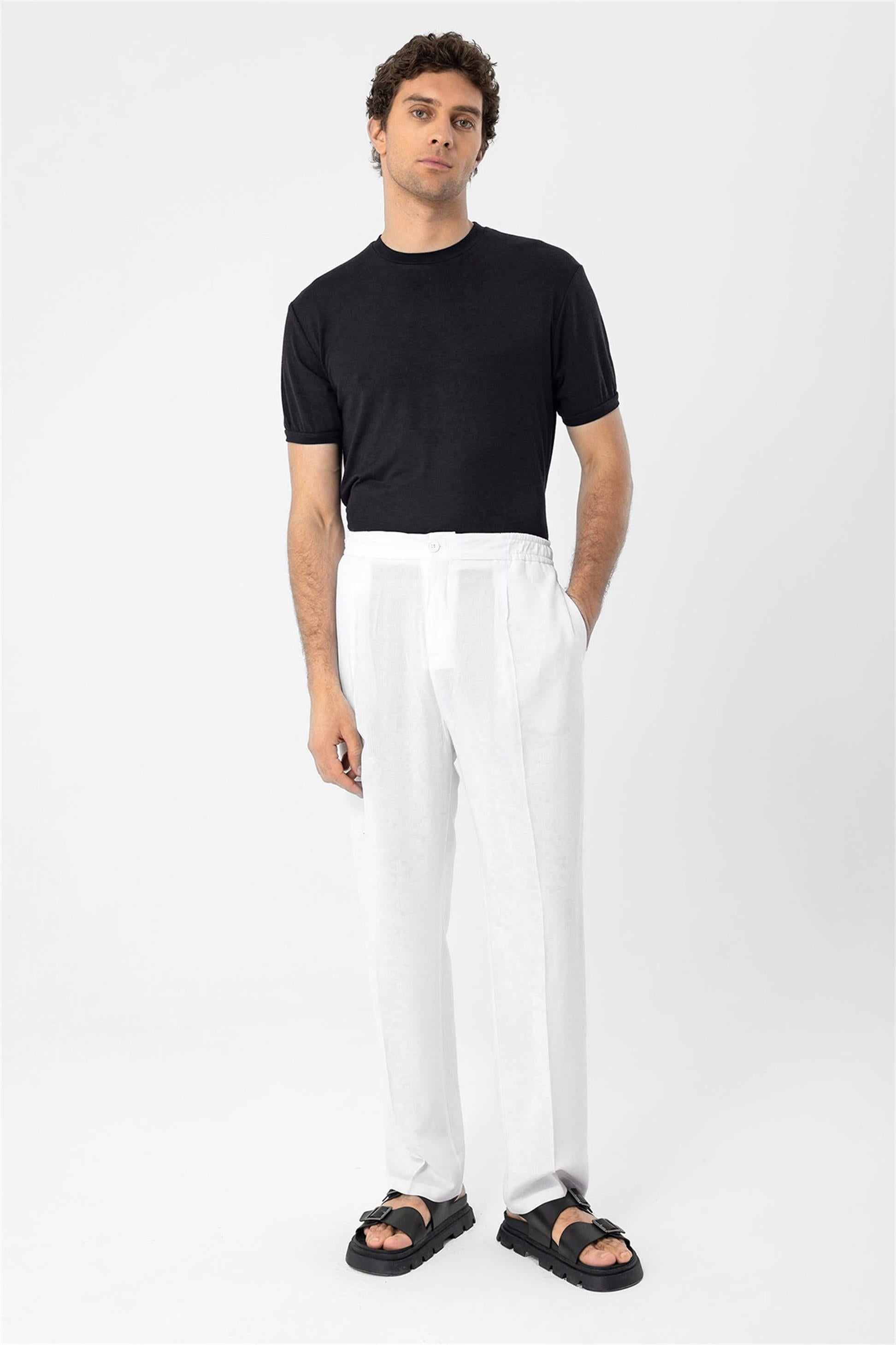 Antioch-Siyah Bisiklet Yaka Erkek T Shirt-T-Shirts-2-Milagron.com