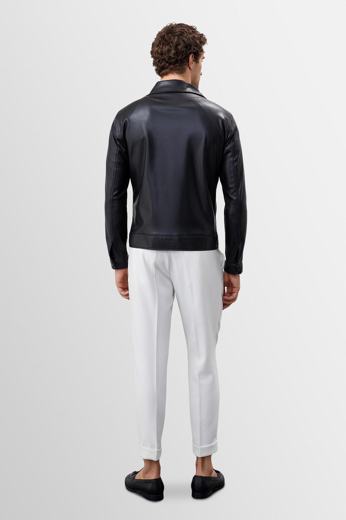 Antioch-Siyah Fermuarlı Suni Deri Mont-Mont-6-Milagron.com