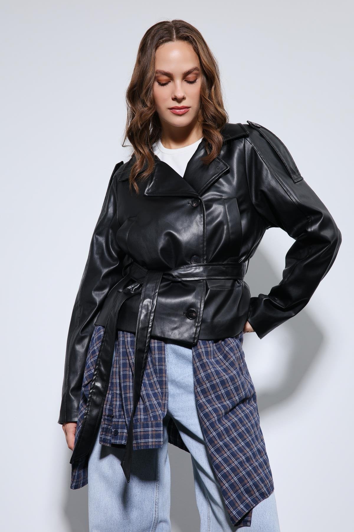 Antioch-Siyah Kemerli Suni Deri Mont-Mont-4-Milagron.com