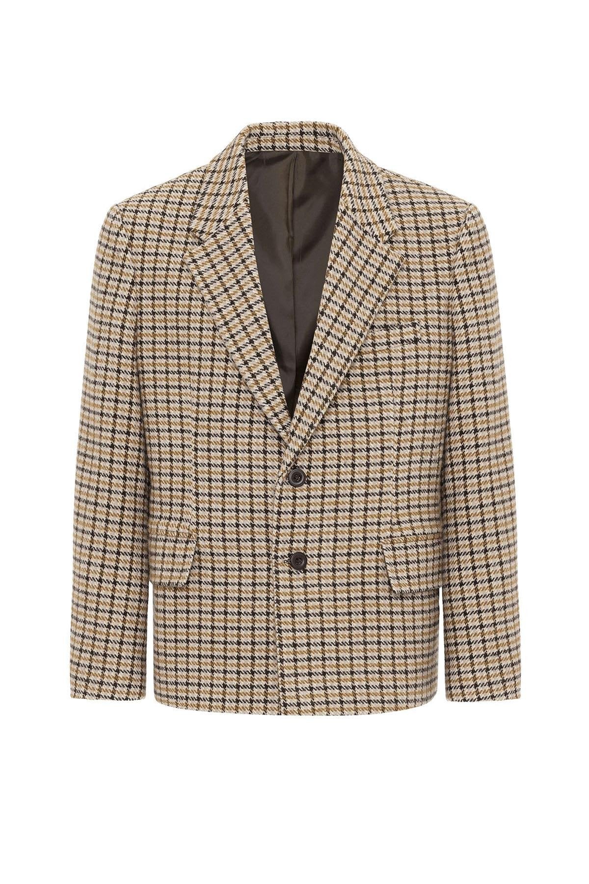 Antioch-Taba Vintage Erkek Blazer Ceket-Ceket-6-Milagron.com