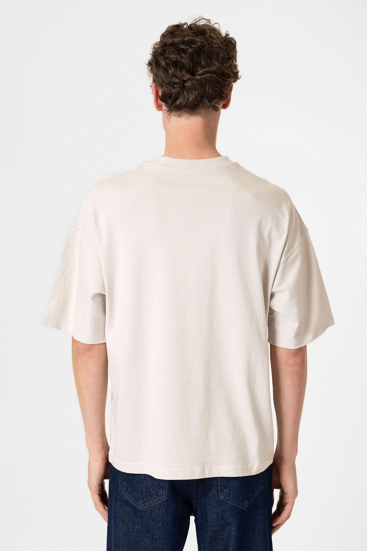 Antioch-Taş Crop Fit Erkek T Shirt-T-Shirts-4-Milagron.com