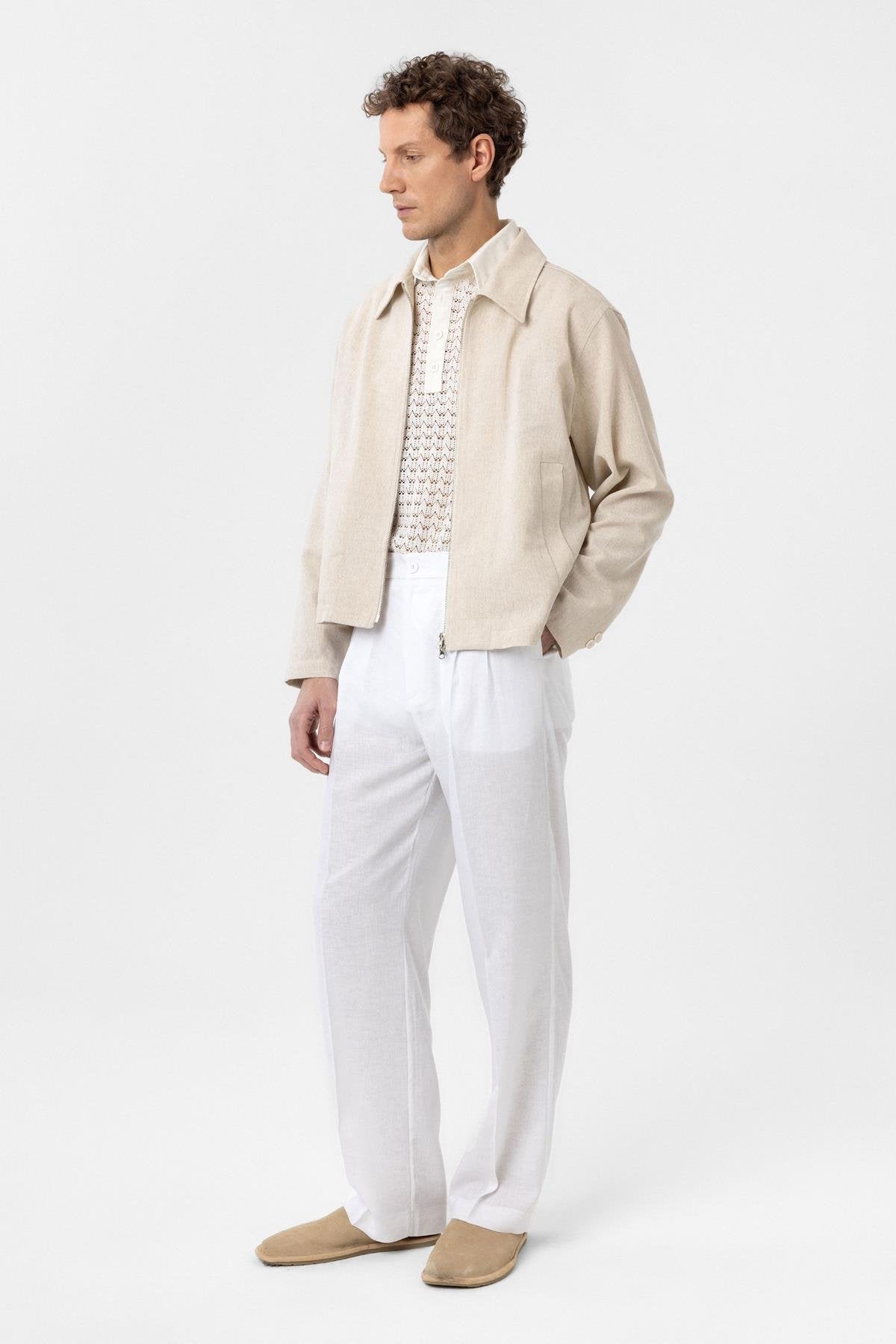 Antioch-Taş Mevsimlik Relax Fit Erkek Mont-Mont-3-Milagron.com