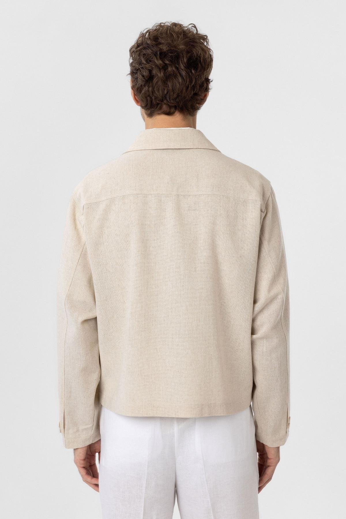 Antioch-Taş Mevsimlik Relax Fit Erkek Mont-Mont-5-Milagron.com