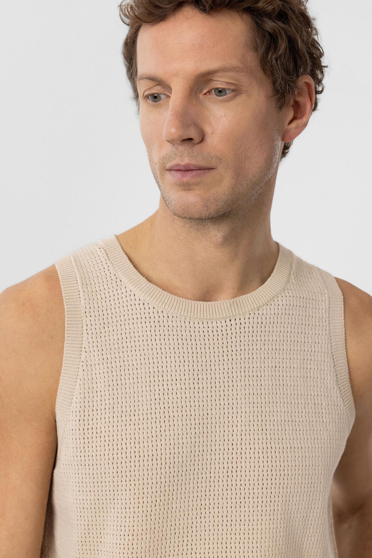 Antioch-Taş Örme Dokulu Erkek Atlet-Atlet-4-Milagron.com