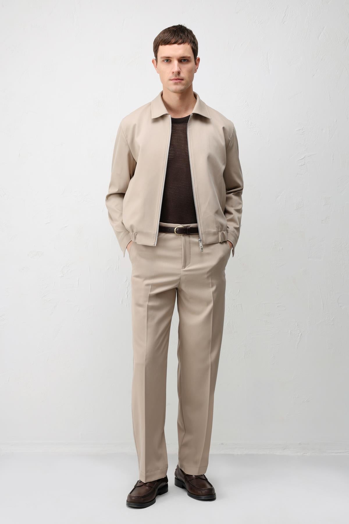Antioch Taş Straight Fit Erkek Pantolon