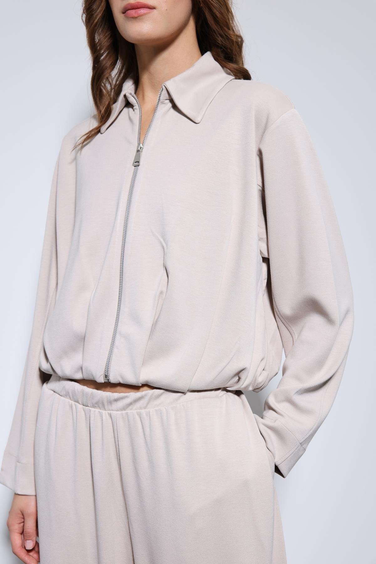 Antioch-Taş Volümlü Ceket Ve Paça Lastikli Eşofman Takım-Eşofman-6-Milagron.com