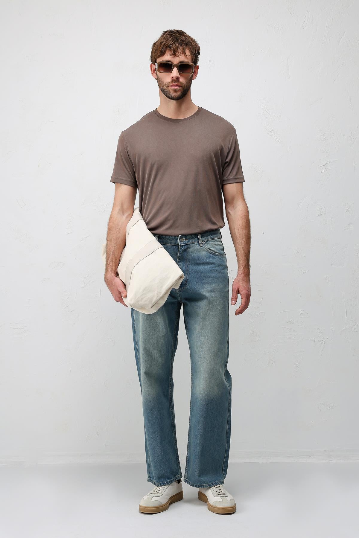 Antioch Yeşil Baggy Fit Erkek Jean