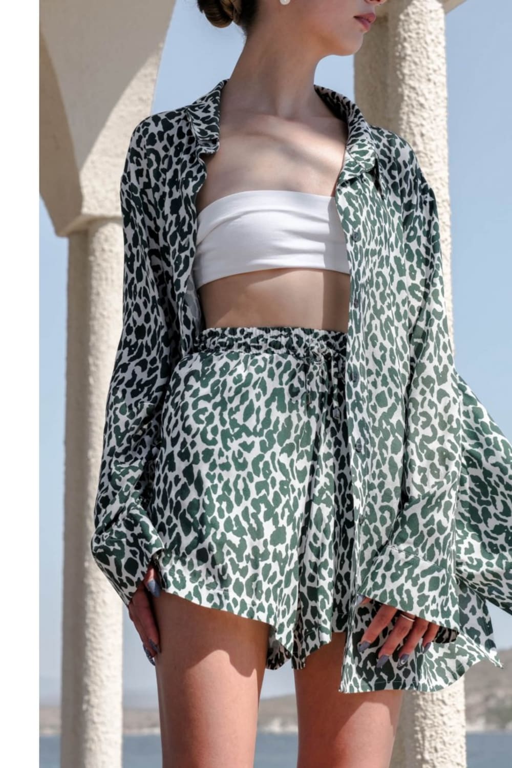 Antoa-Artemis Şort - Gömlek Takım-Alt - Üst Takım-3-Milagron.com