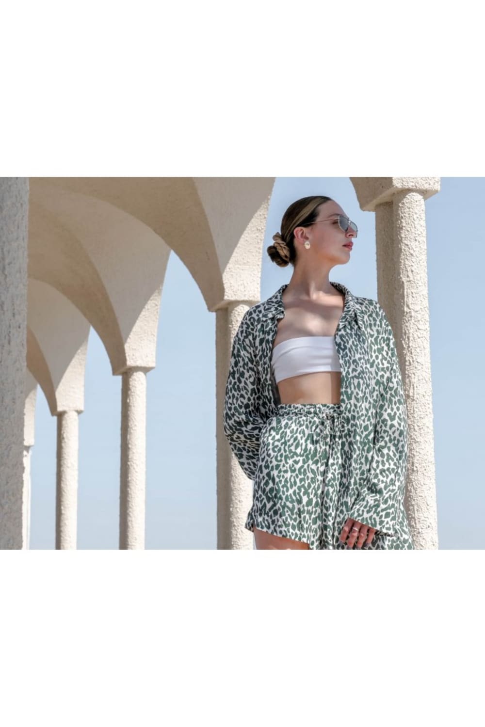 Antoa-Artemis Şort - Gömlek Takım-Alt - Üst Takım-4-Milagron.com