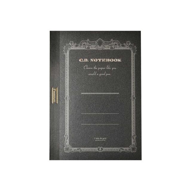 Apica-Apica Premium Cd A5 Defter Siyah Noktalı-Defter-1-Milagron.com