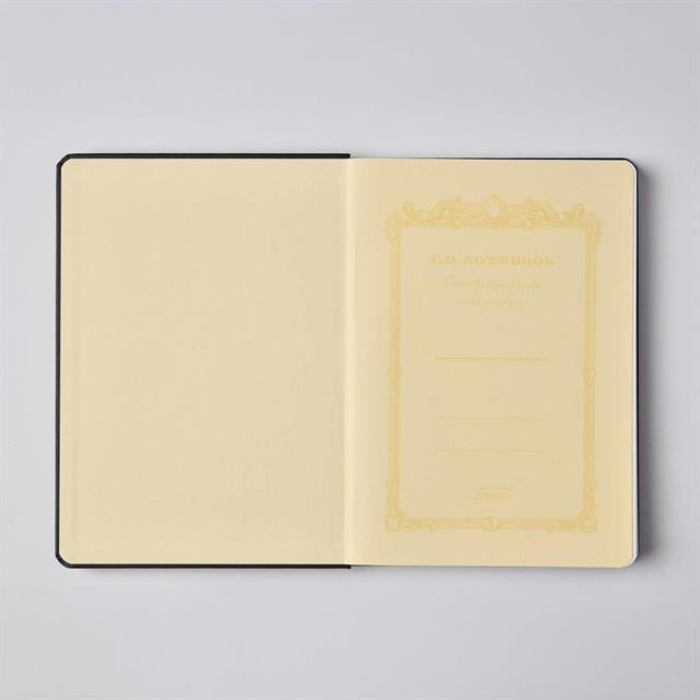 Apica-Apica Premium Cd A6 Sert Kapak Defter Siyah çizgisiz-Dolma Kalem Uyumlu-2-Milagron.com