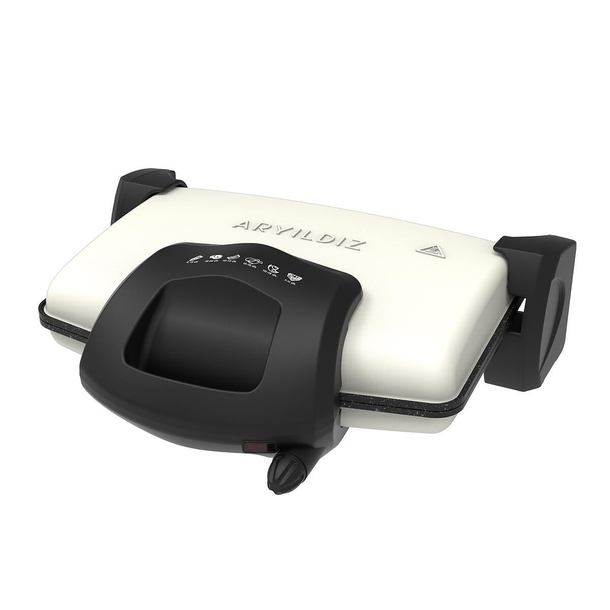 Aryıldız Contact Grill Tost Makinesi Krem Ar256732