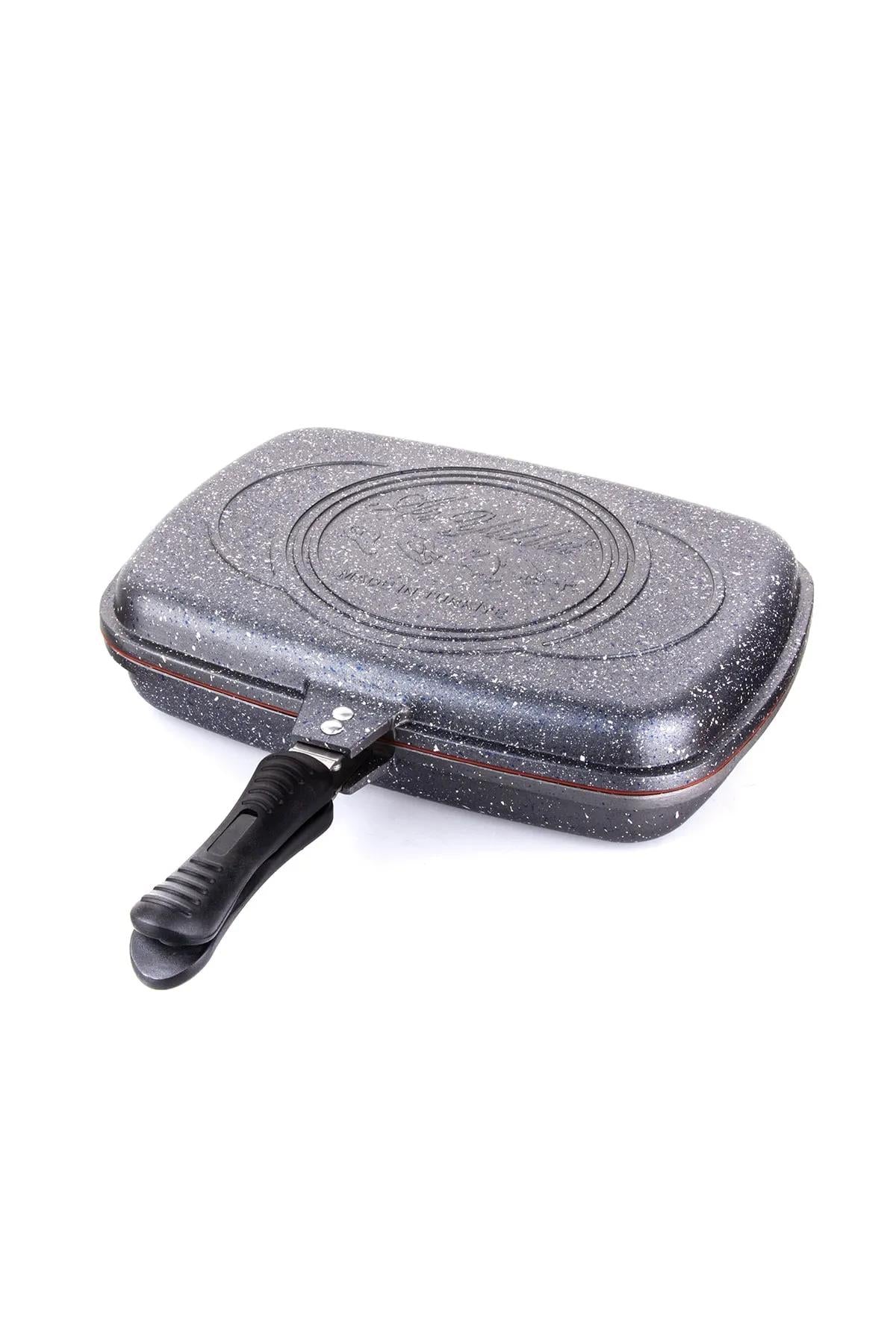 Aryıldız T/T Martis Double Granit Balık Izgara Tava 36 Cm