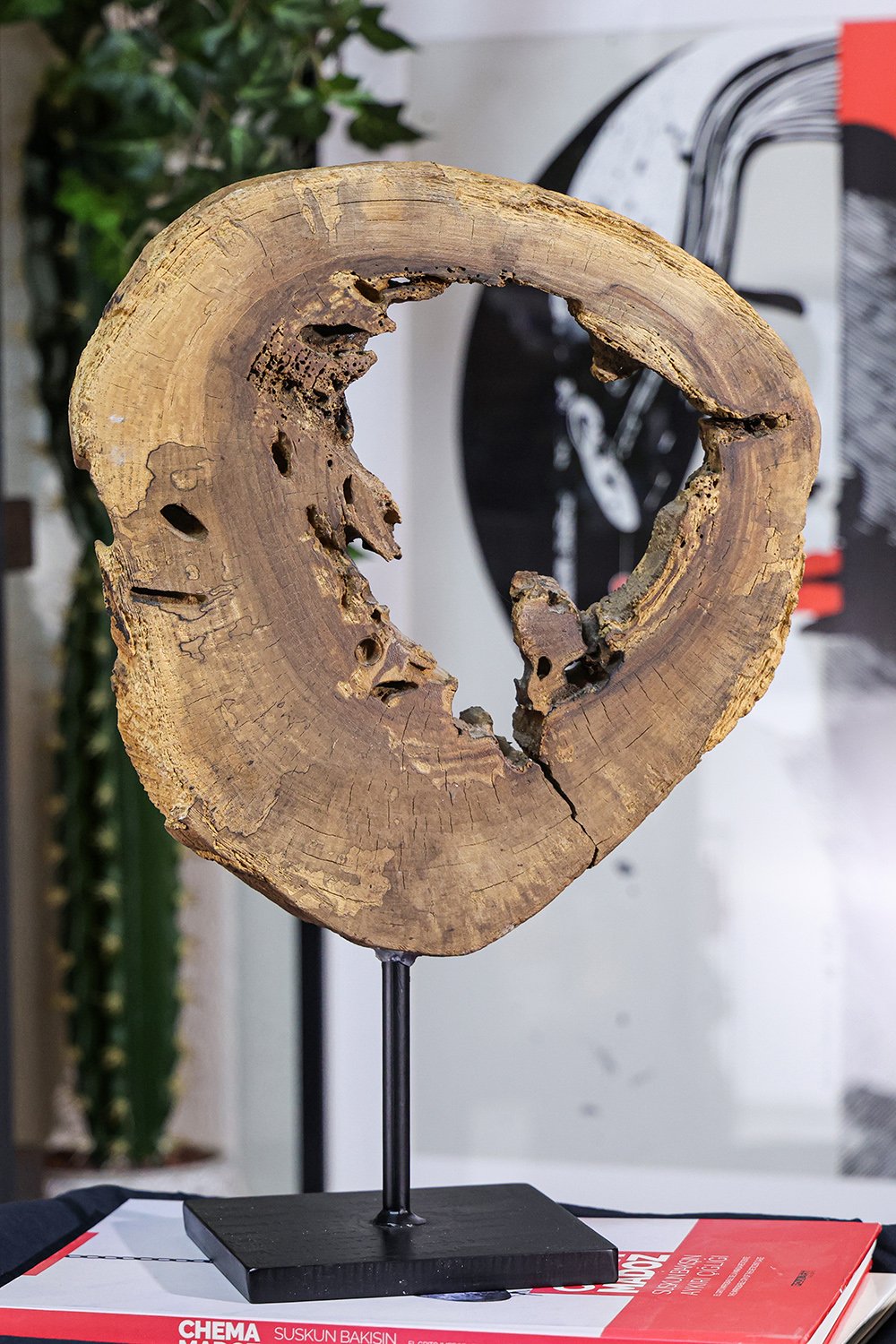 Arete Design by Egemen Umut Şen-Circular Ahşap Soyut Heykel-Heykel-1-Milagron.com