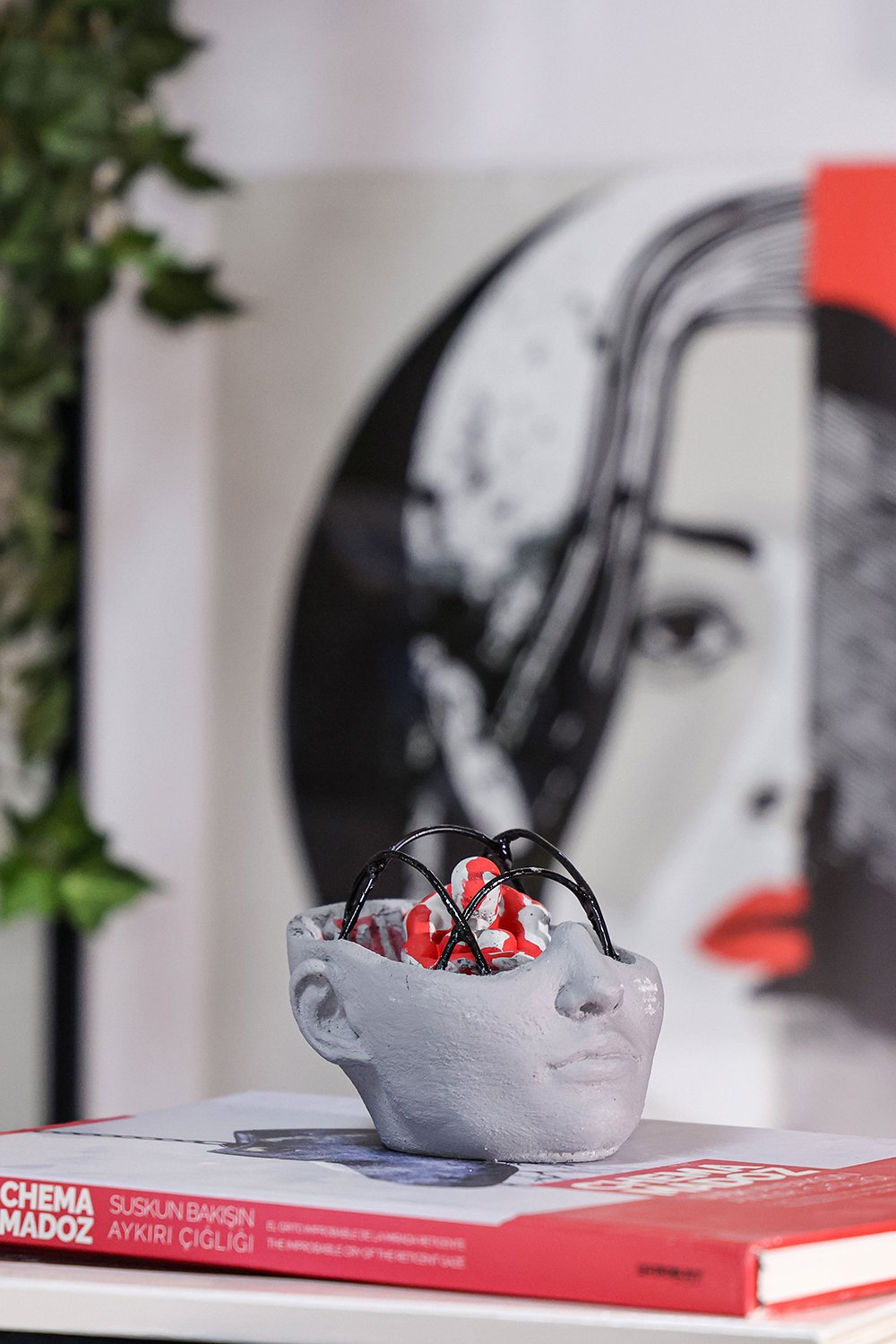 Arete Design by Egemen Umut Şen-Küçük Kafa Kafes-Heykel-1-Milagron.com