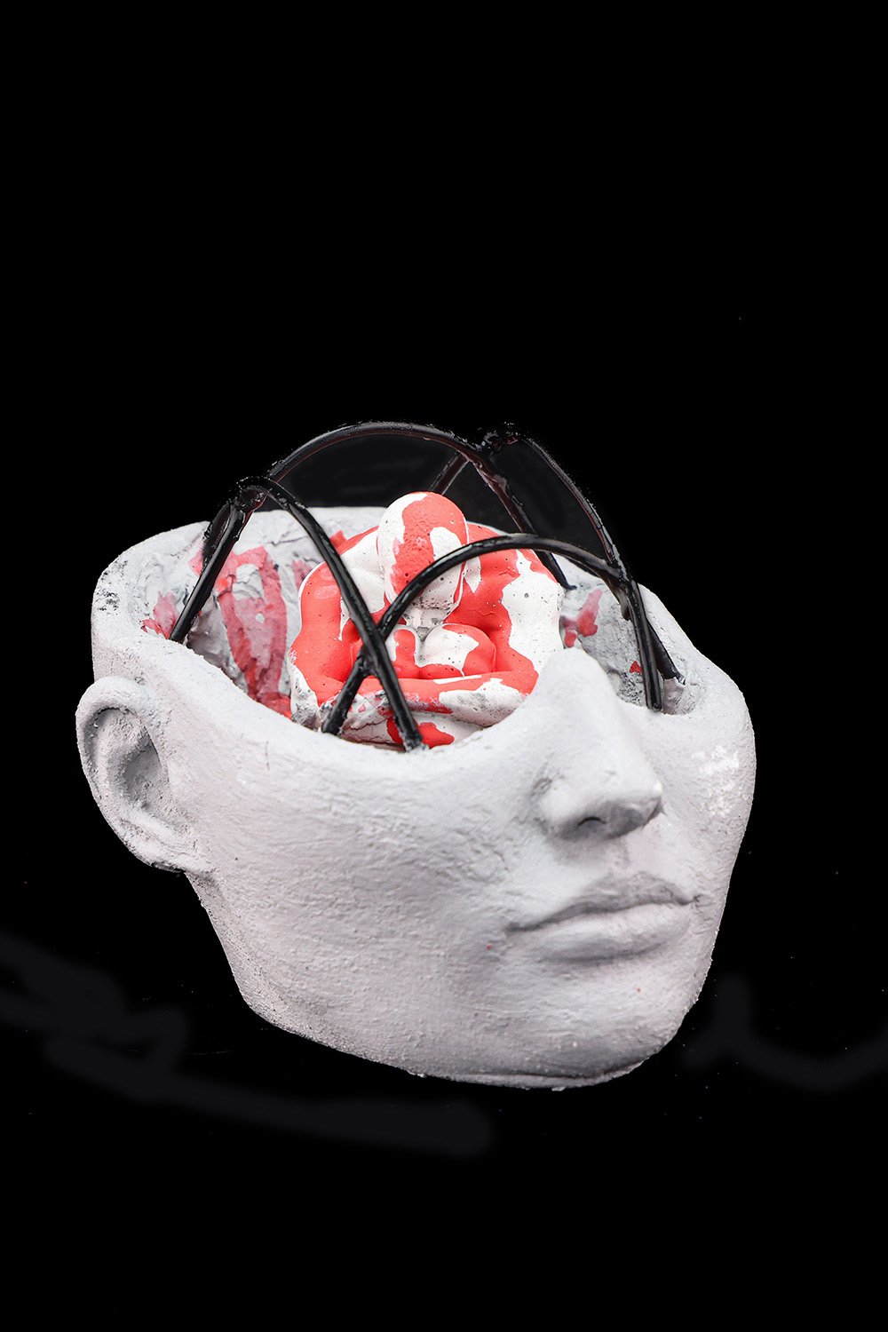 Arete Design by Egemen Umut Şen-Küçük Kafa Kafes-Heykel-3-Milagron.com