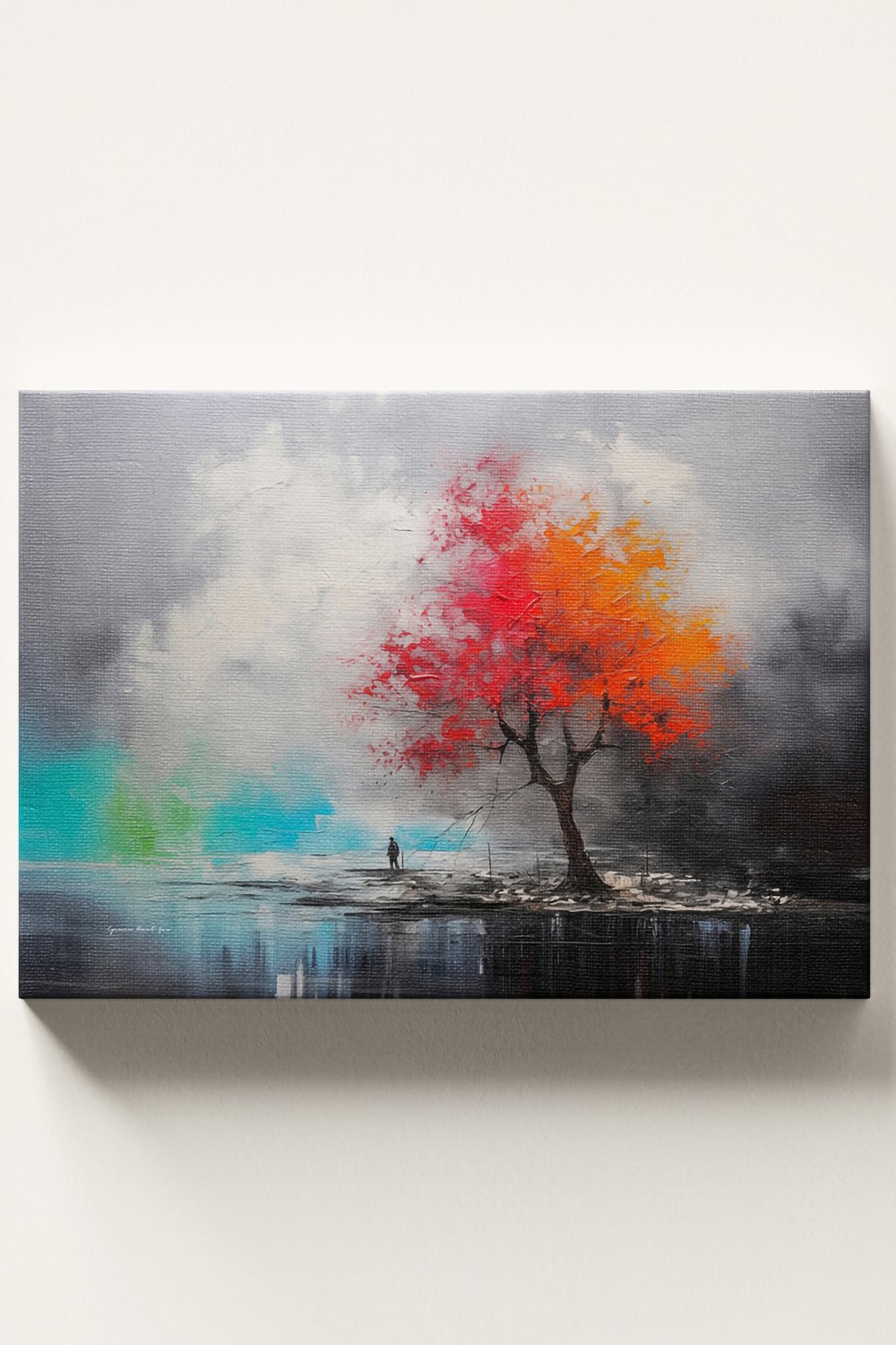 Arete Design by Egemen Umut Şen-Lonely Kanvas Tablo 01-Tablo-2-Milagron.com