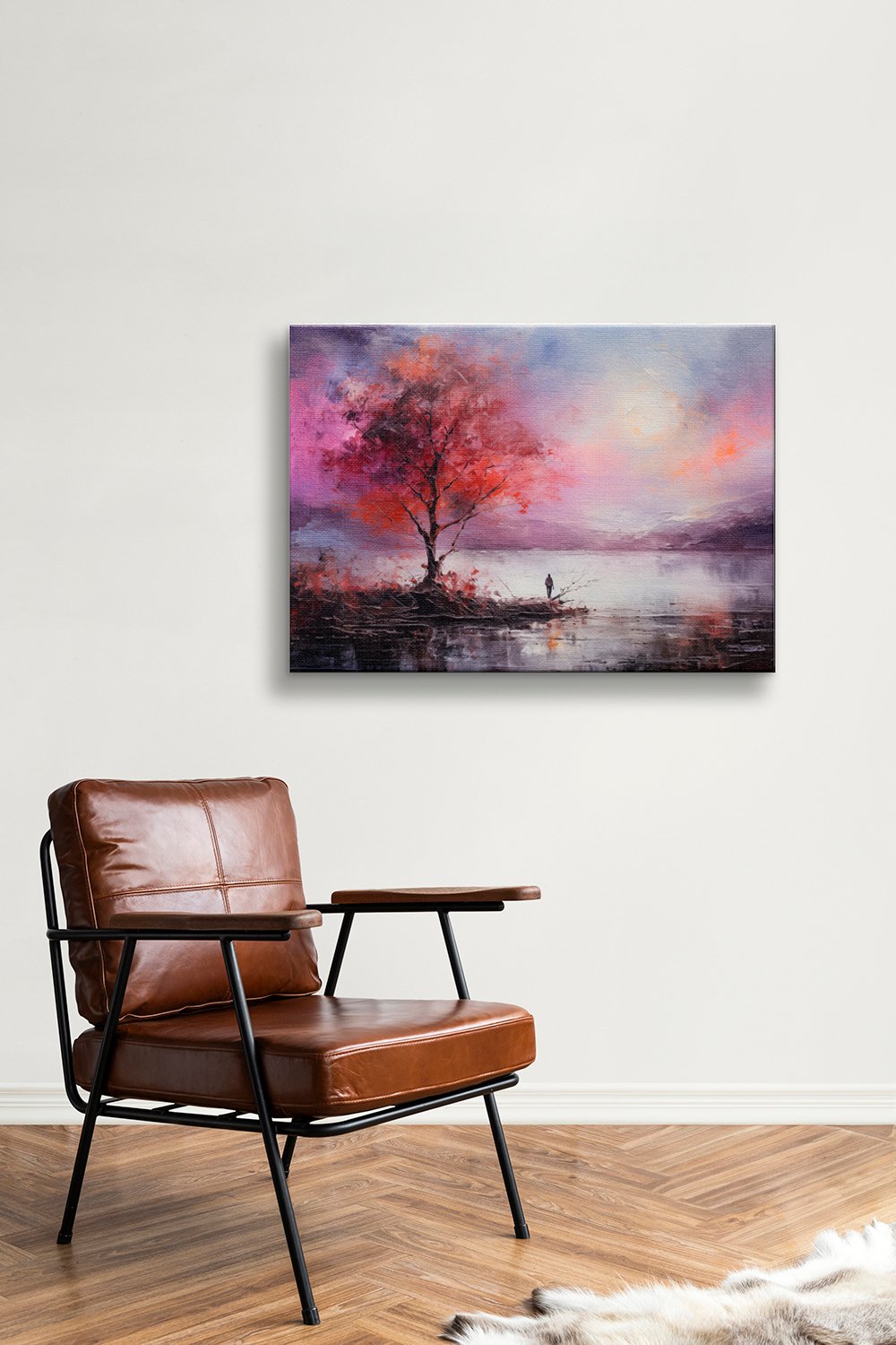 Arete Design by Egemen Umut Şen-Lonely Kanvas Tablo 03-Tablo-1-Milagron.com